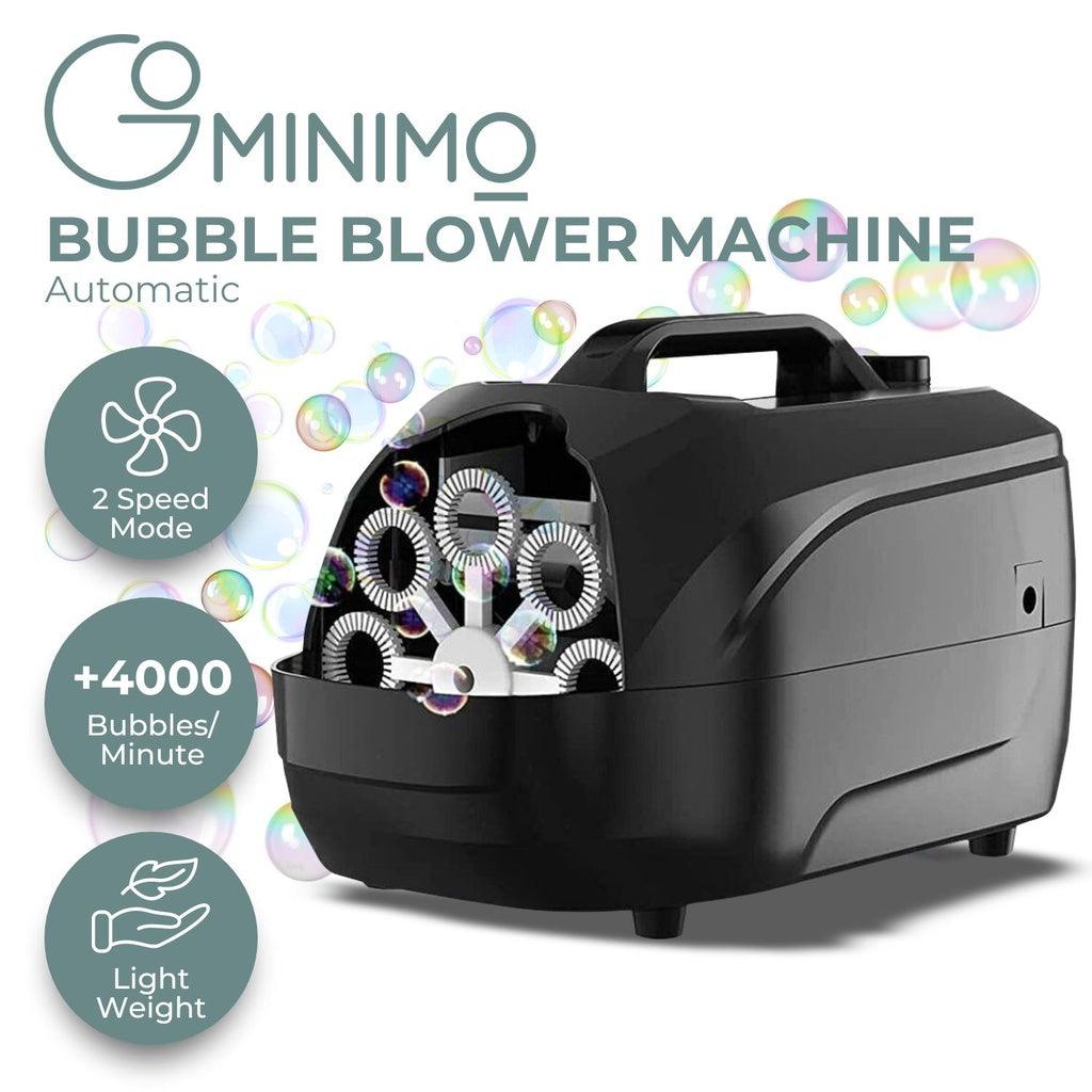 Automatic Bubble Blower Machine for Kids (Black) GO-ABBM-100-JH