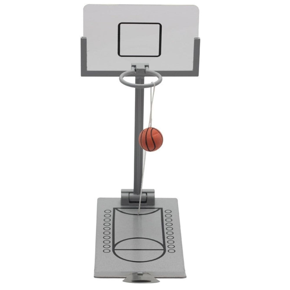 Miniature Basketball Game Toy (Silver)