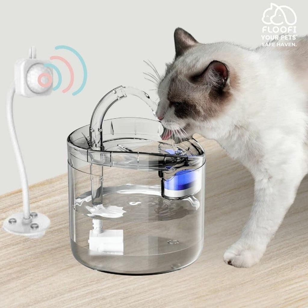 Automatic Smart Water Fountain Dispenser with Sensor And Filter For Pet Cat Dog 1.8L