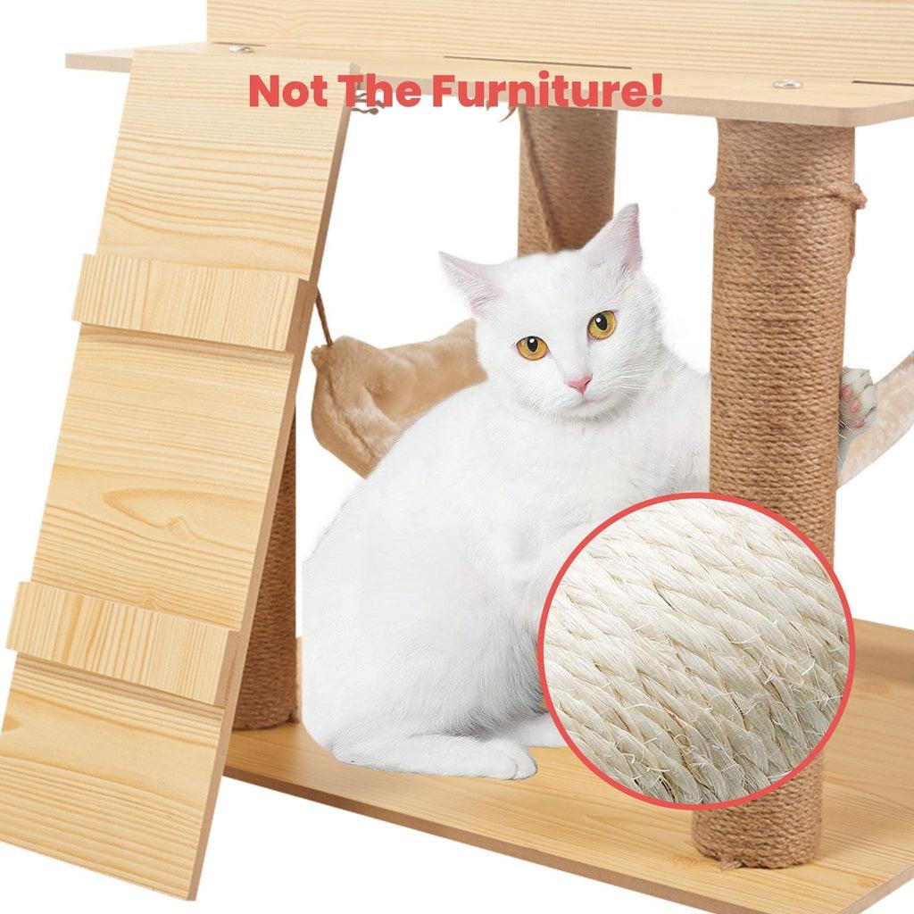 130cm Wooden Cat Tree