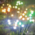 3 Pieces Solar Powered Firefly Lights (Color Light)