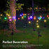 3 Pieces Solar Powered Firefly Lights (Color Light)