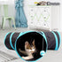 4 Holes Cat Tunnel (Pink)