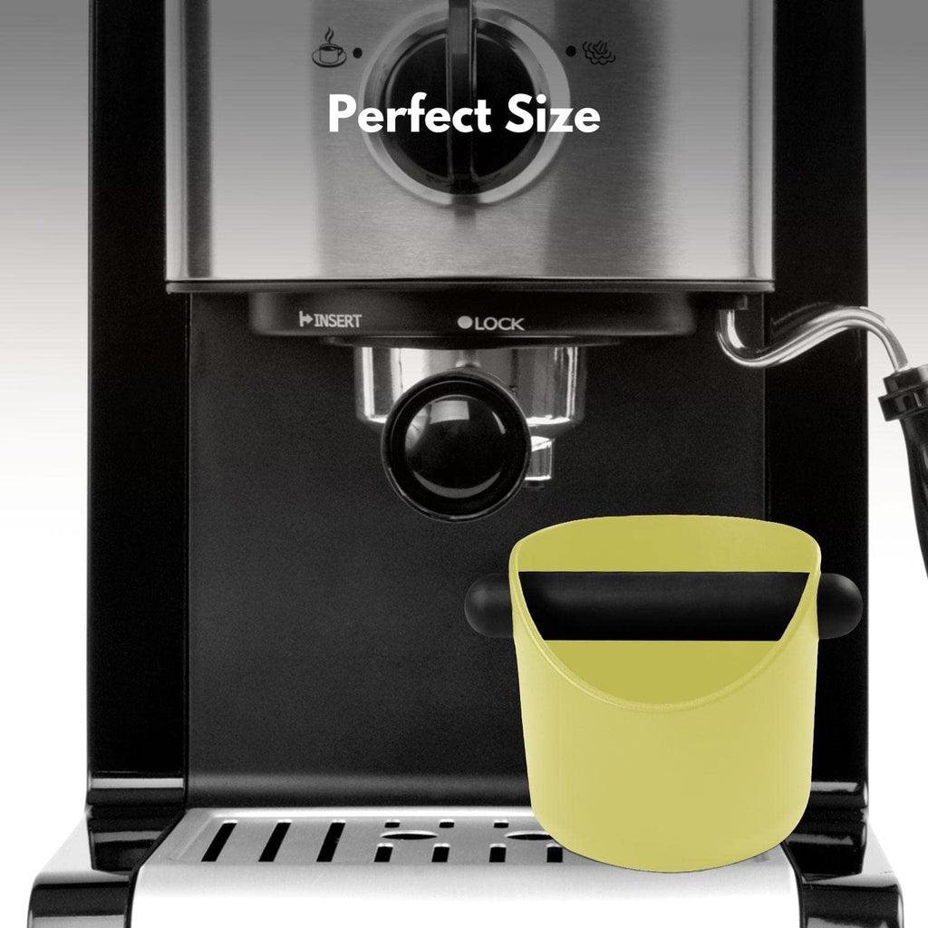 Coffee Knock Box With Removable Knock Bar Green 11cm