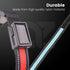 Solar USB Rechargable LED Dog Collar (M Red)