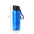 Water Filter Straw with Bottle 550ML, Ultralight and Durable, Long-Lasting Up to 1500L Water, Easy Carry