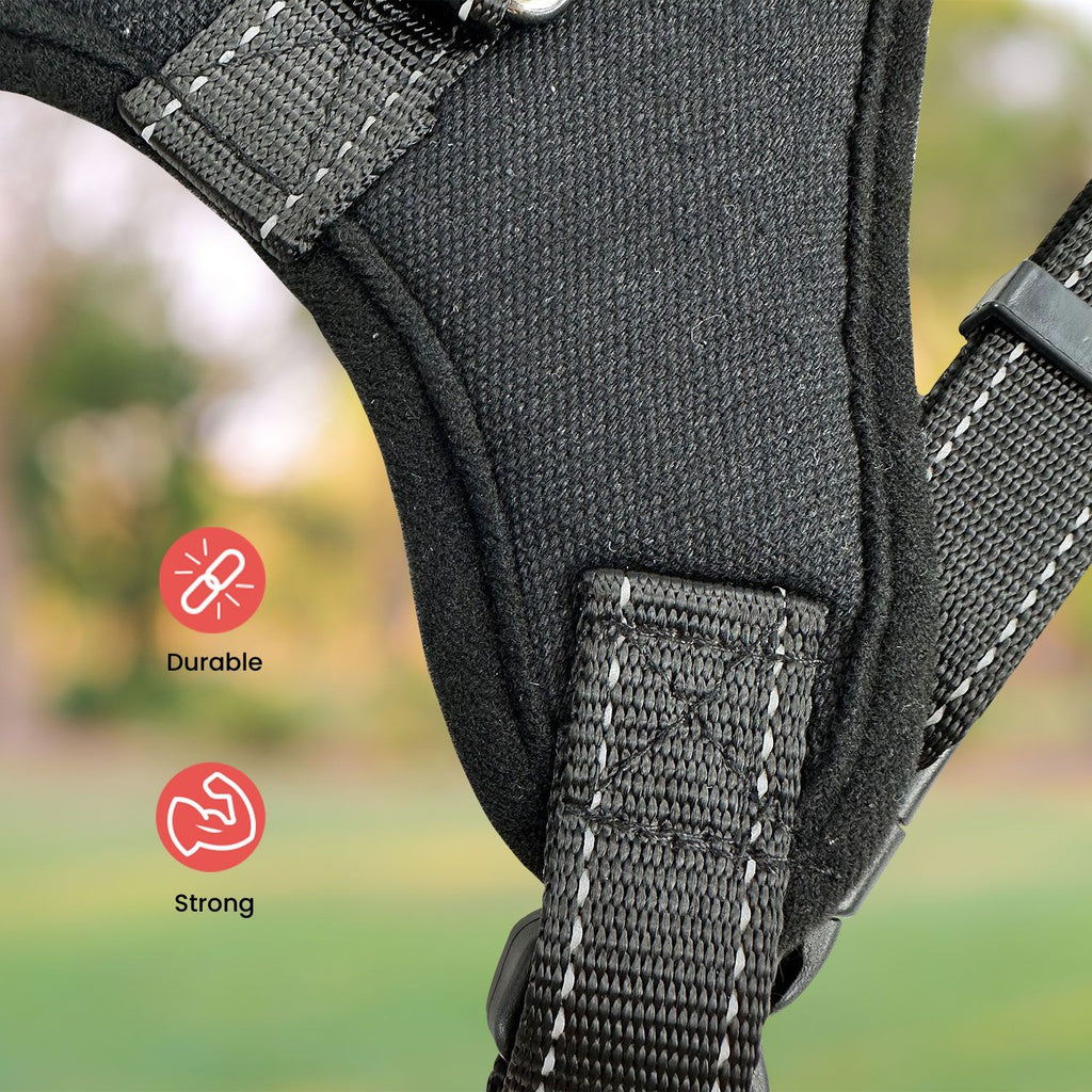 Dog Harness L Size (Black)