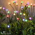 3 Pieces Solar Powered Firefly Lights (Color Light)