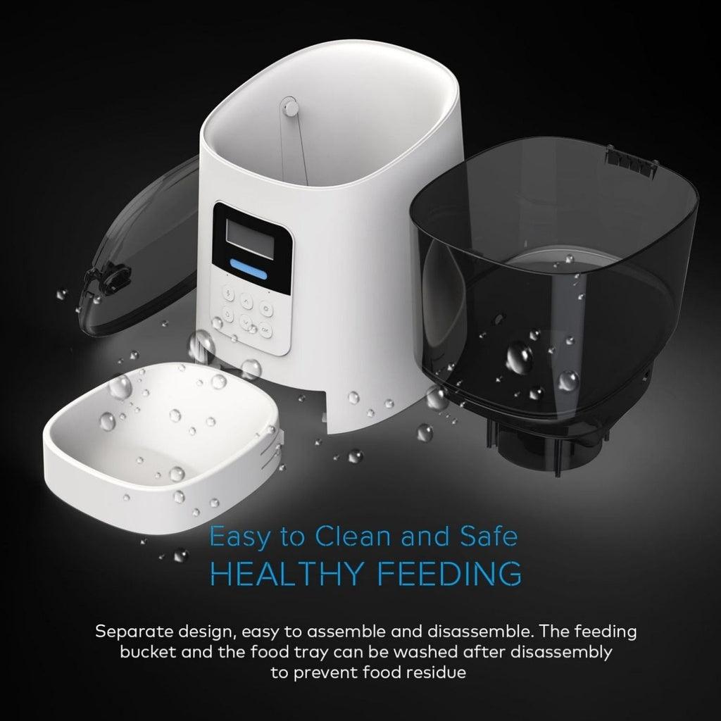 Automatic Smart Pet Feeder 6L - White