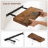 Floating Wall Shelf for Photos Decorations Rustic Brown