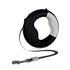 Doughnut Dog Leash with USB and LED Black