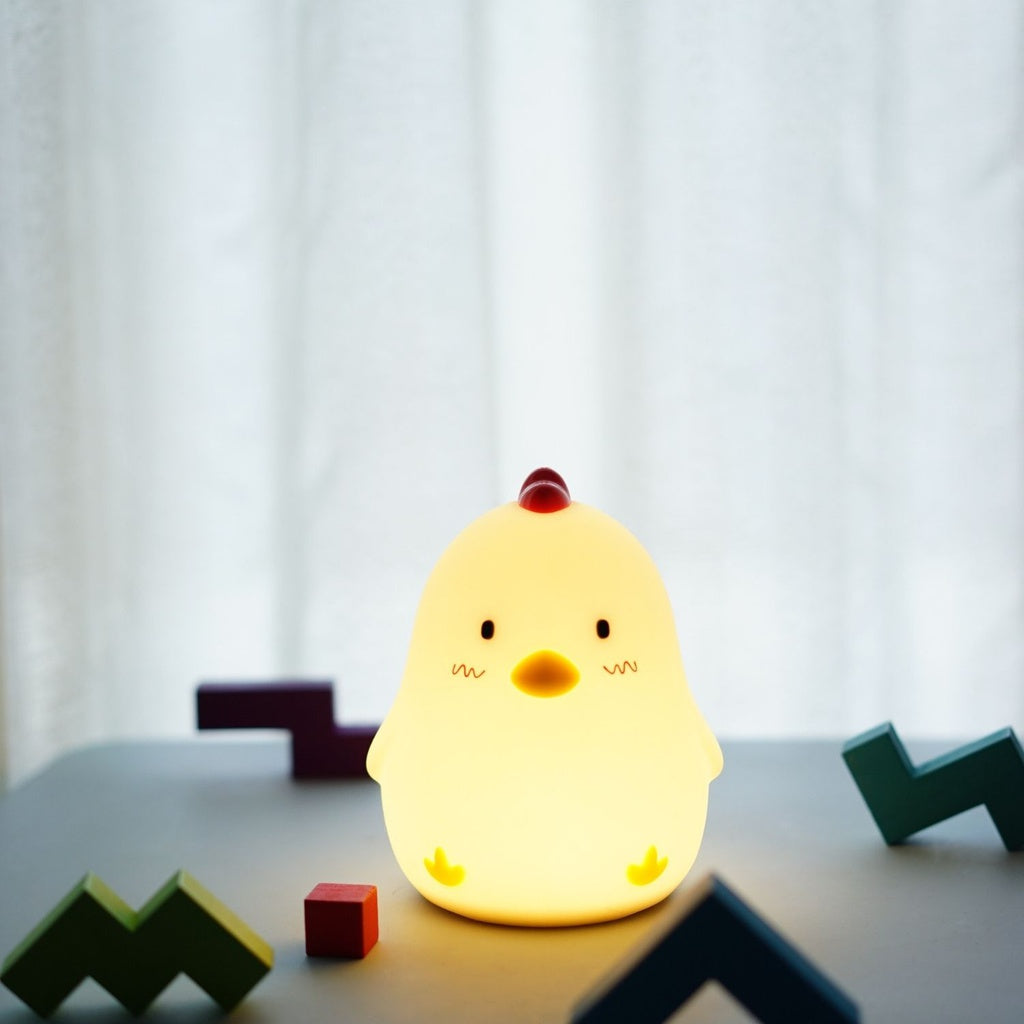 Sleepy Chicken LED Rechargeable Bedside Function Night Lamp