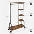 Clothes Rack Rustic Brown