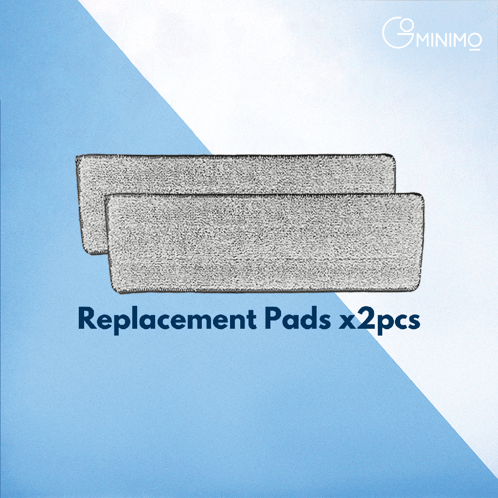 Replacement Microfibre 2 Pads pack ( 43cm* 15cm )