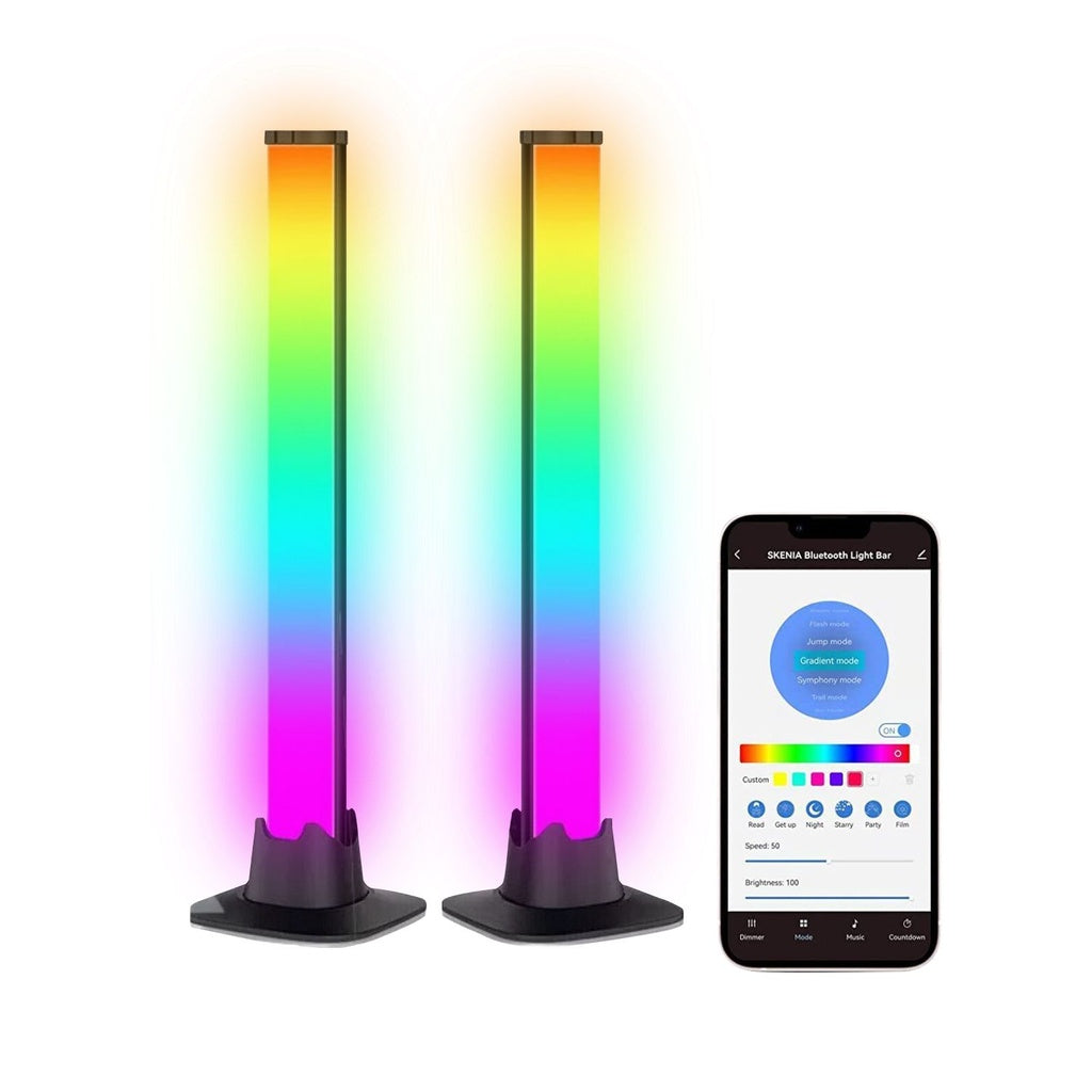 Smart LED RGB Flow Light Bars 2pcs