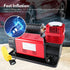 540W Car Air Compressor for Car Tires (Red)