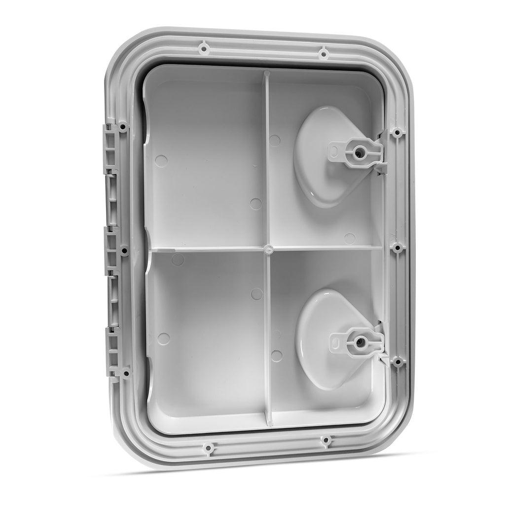 Caravan Storage Hatch Case with Ultra-Lock Double Door Security System