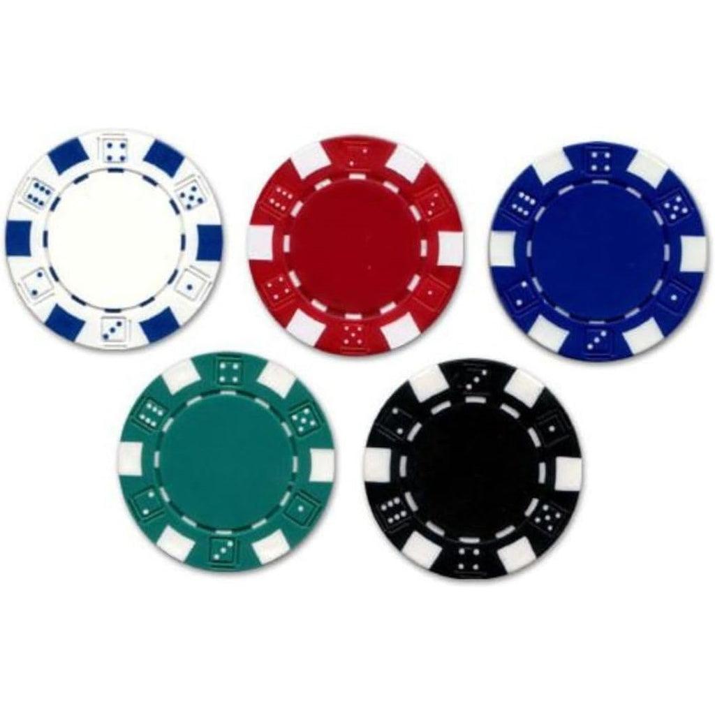 500 pcs Poker Chip Set with Aluminum Case