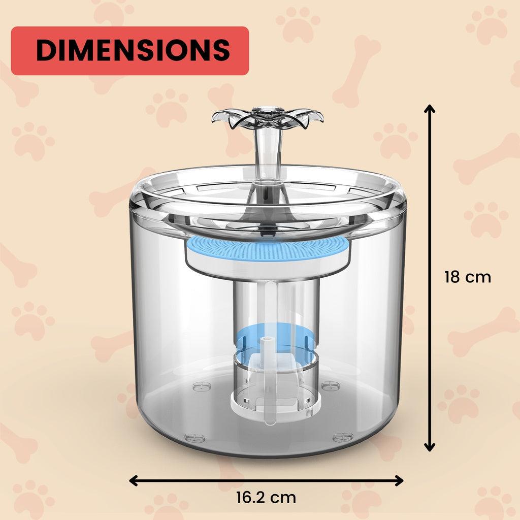 2.6L Automatic Water Fountain Drinking Dispenser And Filter