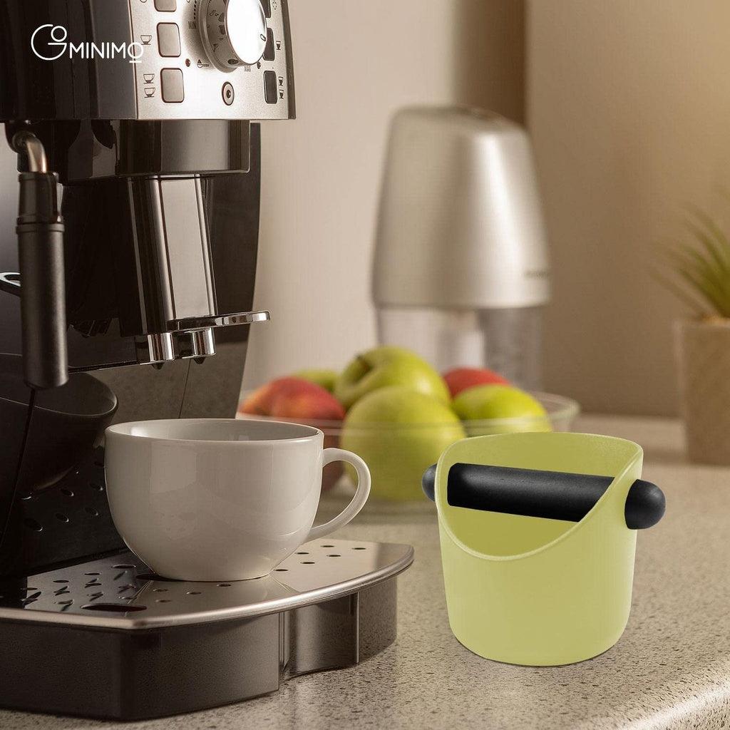 Coffee Knock Box With Removable Knock Bar Green 11cm