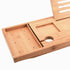 Expandable Bamboo Bathup Caddy Trays