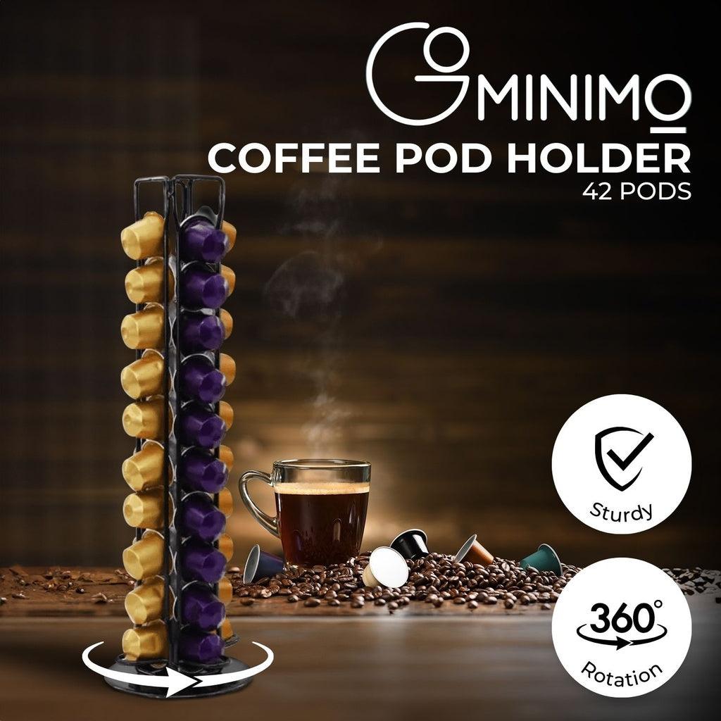 Coffee Pod Holder (Stores 42 Pods) (Black)