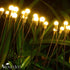 3 Pieces Solar Powered Firefly Lights (Warm)