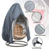 Patio Hanging Chair Cover with Zipper - 115cm D x 190cm H (Grey) NE-HCC-101-TX