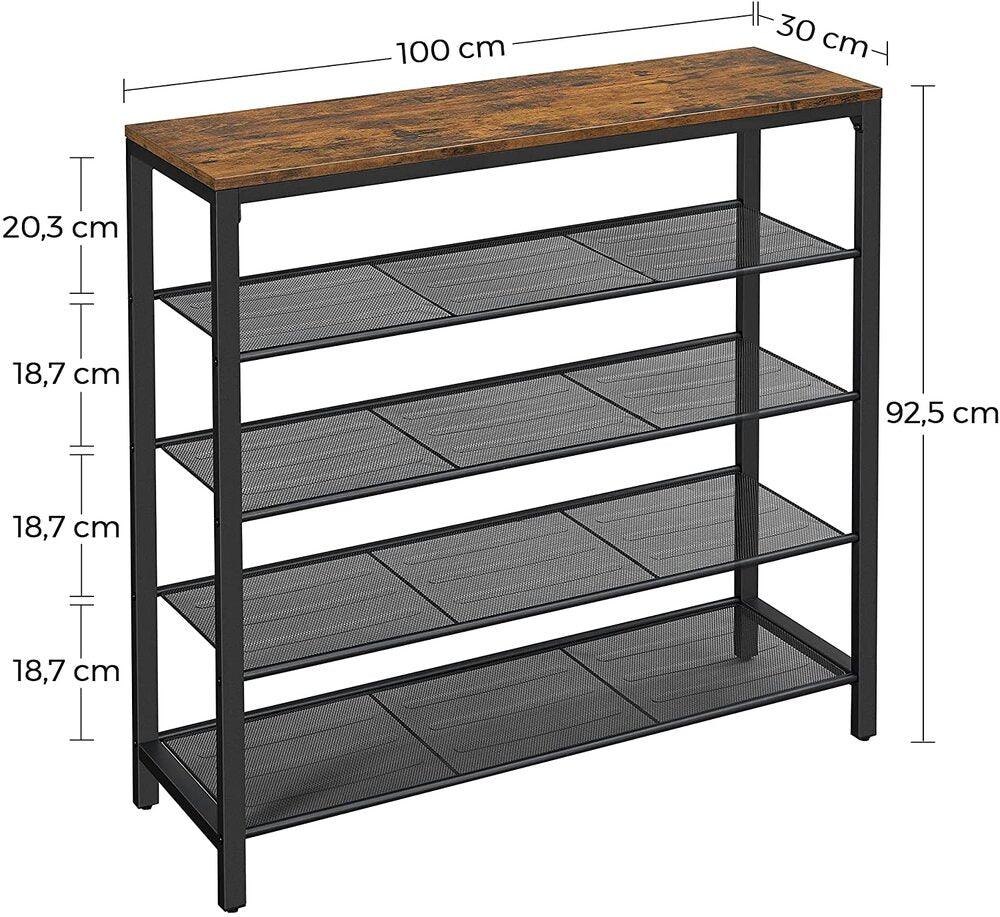 5 Tier Shoe Rack