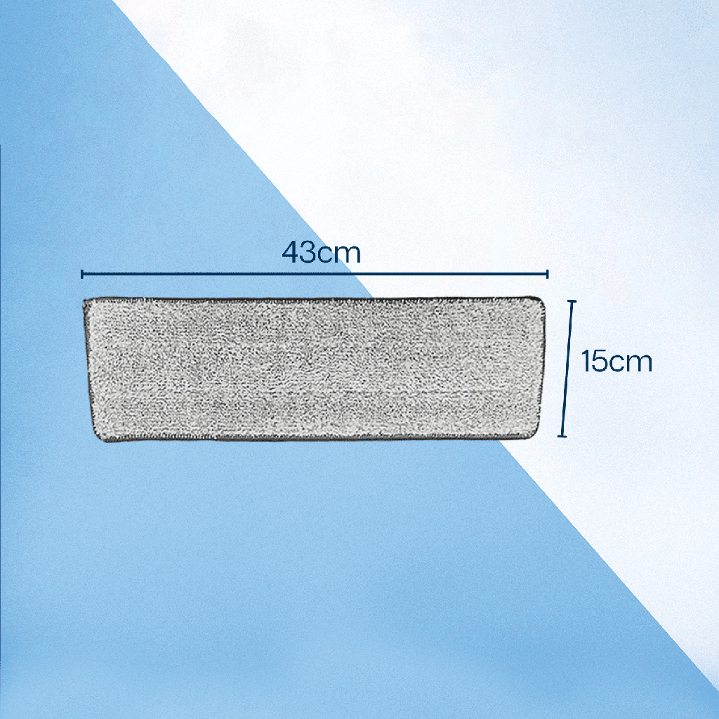 Replacement Microfibre 2 Pads pack ( 43cm* 15cm )