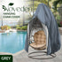 Patio Hanging Chair Cover with Zipper - 115cm D x 190cm H (Grey) NE-HCC-101-TX