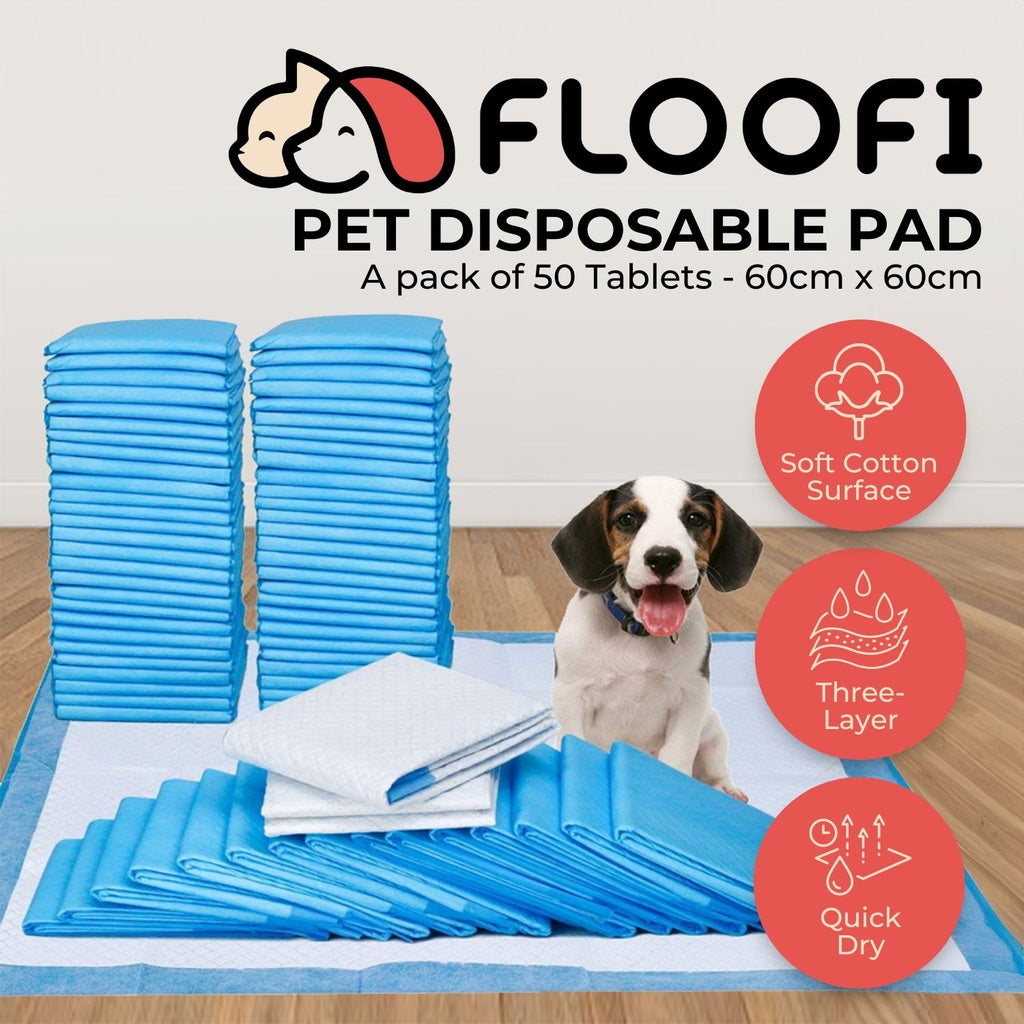 Pet Toilet Training Pads 60x60cm 50pcs