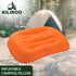 Inflatable Camping Travel Pillow - Orange