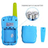 2 Pack Walkie Talkies for Kids with 40 Channels & LED Flashlight & LCD Screen (Blue and Green)