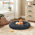 60cm Dog Bed with Removable Washable Cusion Dark Gray