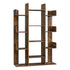 Tree-Shaped Bookcase Rustic Brown