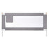 90CM Height Adjustable Folding Kids Safety Bed Rail (150X90CM Single Side 1 PCS, Grey) GO-SBR-102-JL