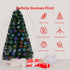 1.8m Fiber Optic Artificial Christmas Trees