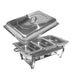 9L Chafing Dish Multifunctional Stainless Steel Food Buffet Warmer Pan 3x 3L