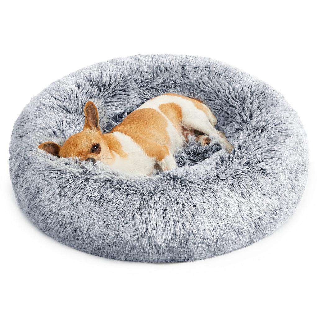 50cm Dog Bed with Removable Washable Cover Grey