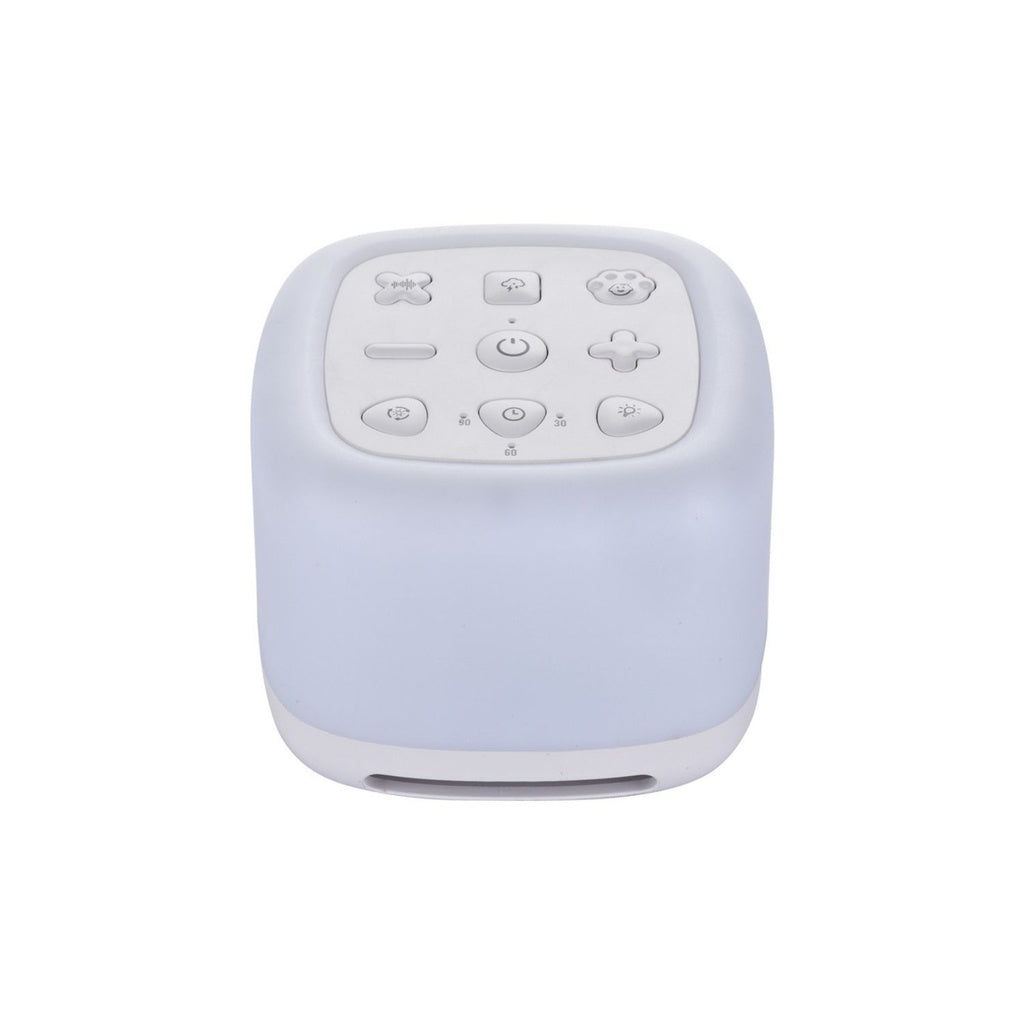 White Noise Machine with Night Light and 40 Soothing Sounds for Sleeping (White)