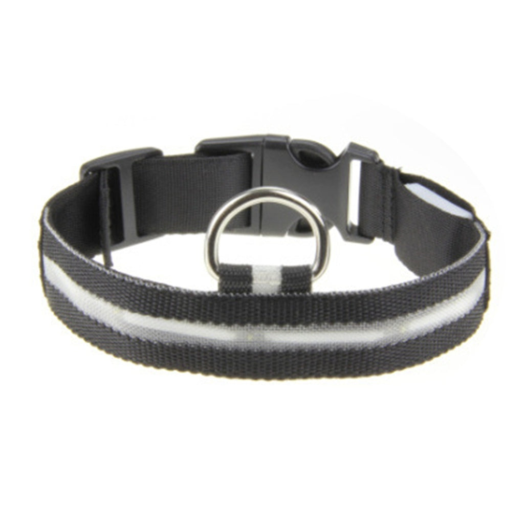 LED Dog Collar (S Black)