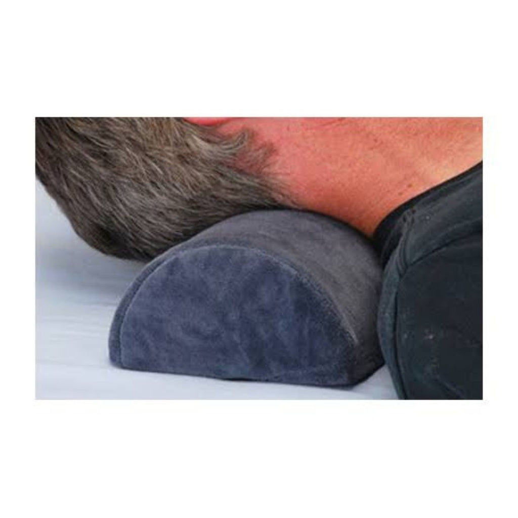 Memory Foam Foot Rest Navy Blue