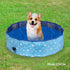 Pet Pool 120cm*30cm Blue Circle FI-SB-110-HR