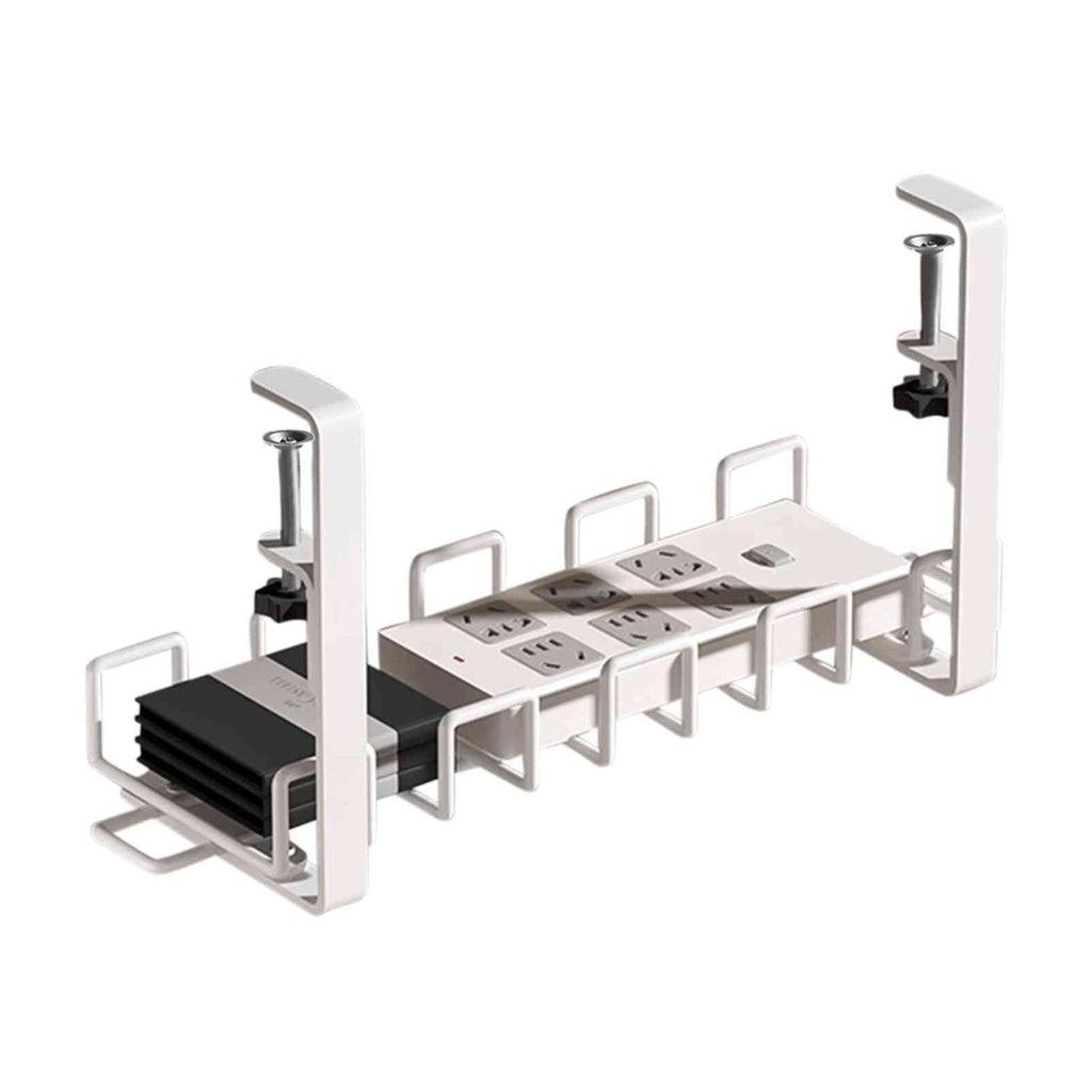 Cable Management Tray- No Drilling Type (White)