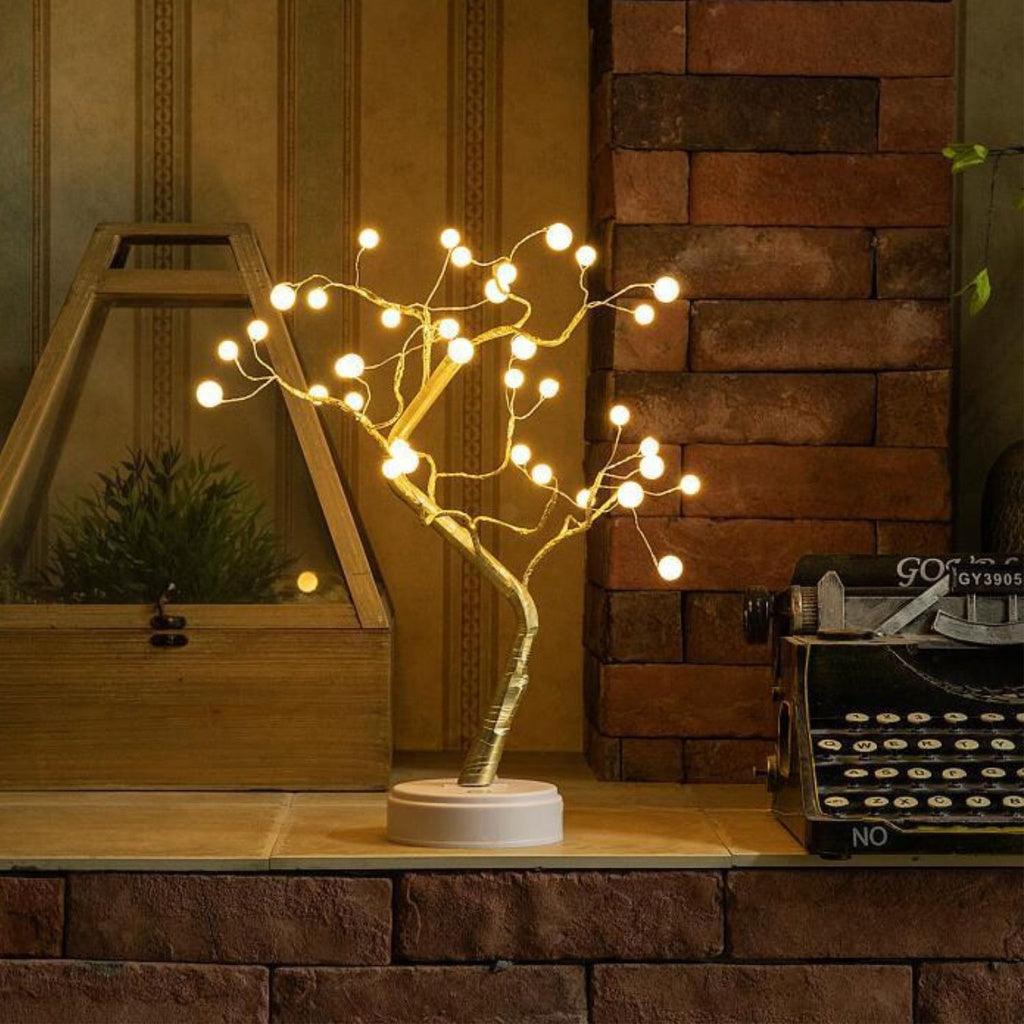 Desk Lamp Bonsai Lighted Tree