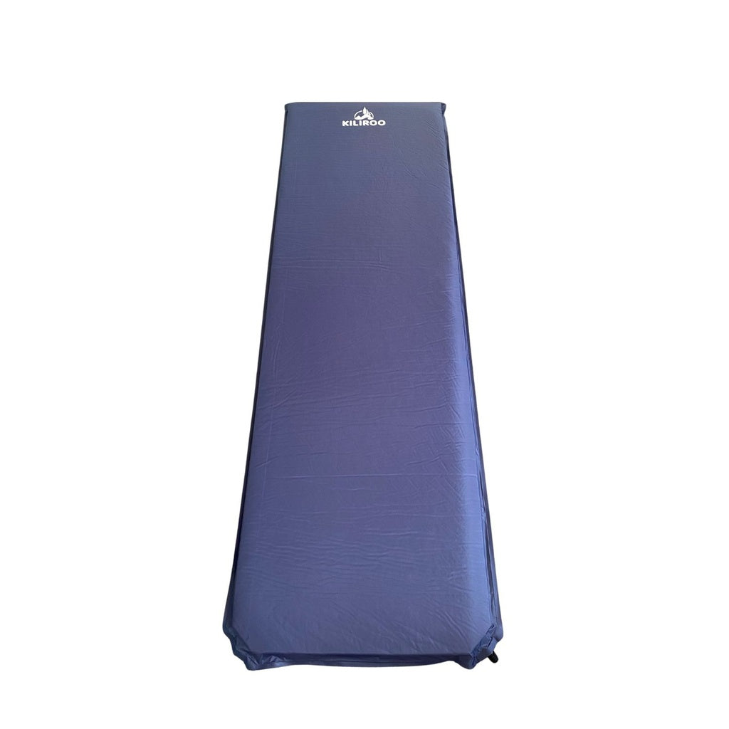 Inflating Camping Mat - Navy Blue