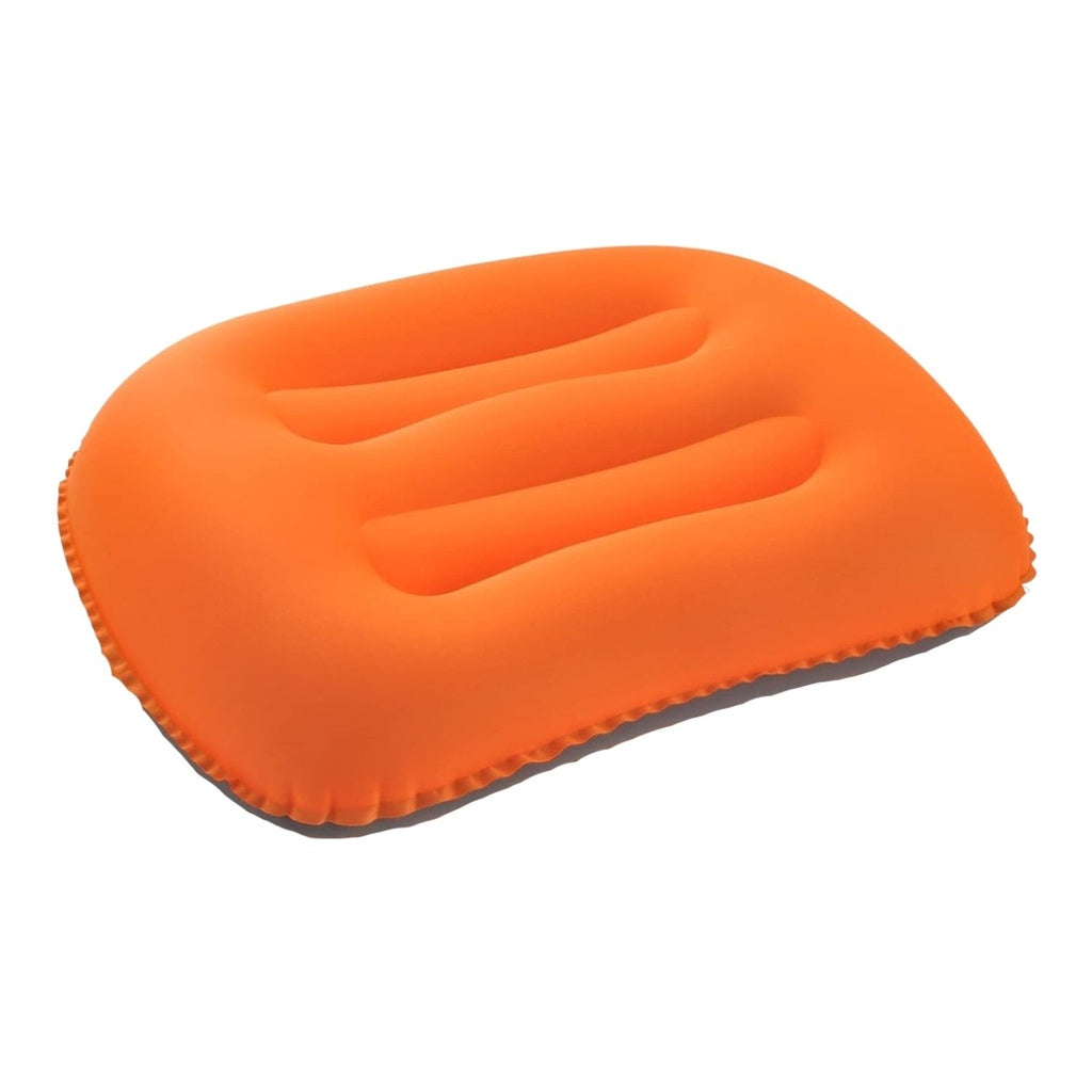 Inflatable Camping Travel Pillow - Orange