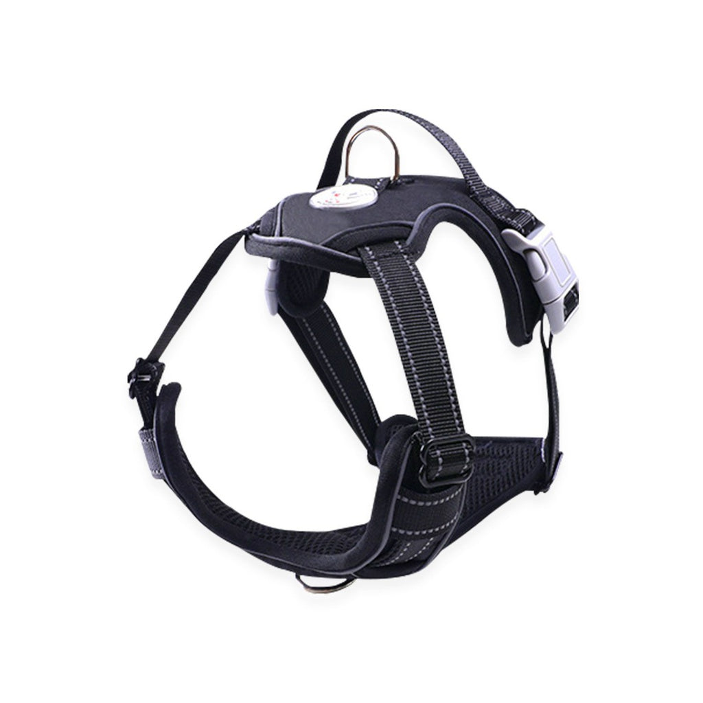 Dog Harness Vest L Size (Black)