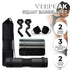 Barbell Squat Pad set,2 Safety Straps, 3 Hip Resistance Bands, 2 Lifting Strap, Barbell Pad and Bag (Black)